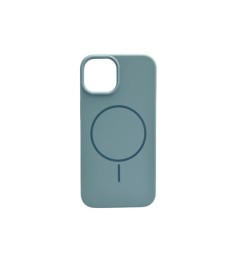 Силикон Original Round Case with MagSafe Apple iPhone 15 (53) Sky Blue Силикон Original Round Case with MagSafe Apple iPhone 15 (53) Sky Blue