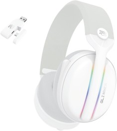Бездротові ігрові накладні навушники-гарнітура Gaming Glimmer (Білий) WHGL000220.. Бездротові ігрові накладні навушники-гарнітура Gaming Glimmer (Білий) WHGL000220..