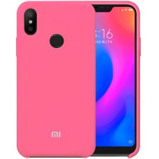 Оригінальний силіконовий чохол 360 для Xiaomi Redmi 6 Pro  /  Mi A2 Lite (рожевий)