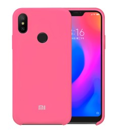 Оригінальний силіконовий чохол 360 для Xiaomi Redmi 6 Pro  /  Mi A2 Lite (рожеви..