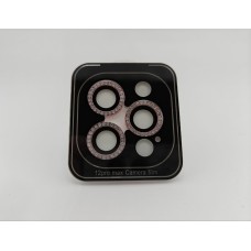 Захисне скло на камеру Diamond Glass Apple iPhone 12 Pro Max  /  13  /  13 Mini (Рожевий  /  Pink)