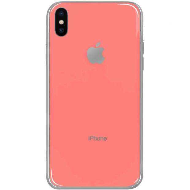 Силіконовий чохол Zefir для Apple iPhone Xs Max (рожевий)