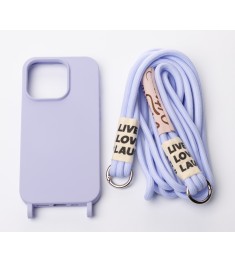 iPhone 15 Pro Max Cord Case Overlay (Purple)