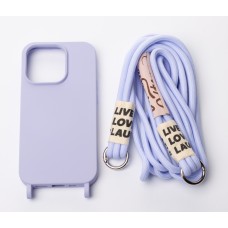 iPhone 15 Pro Max Cord Case Overlay (Purple)