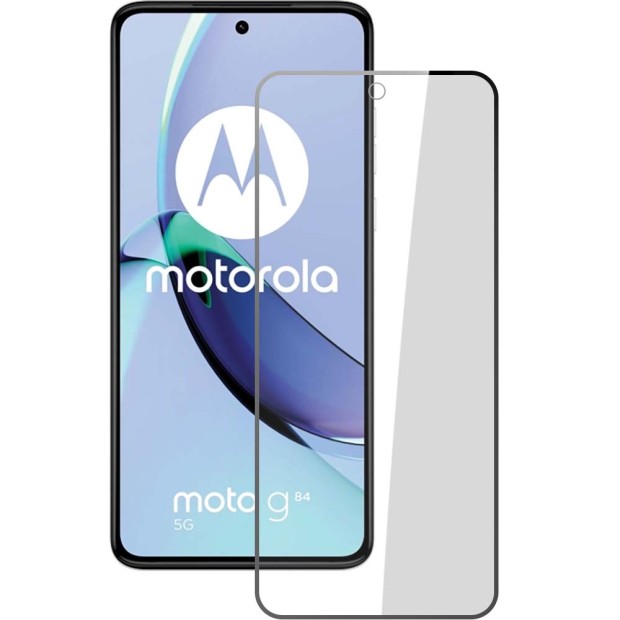 Защитное стекло 5D Standard Motorola G86 Black