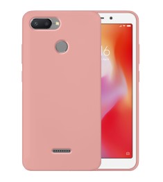 Силіконовий Original 360 чохол для Xiaomi Redmi 6 (Пудровий)