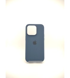 Чохол Silicone Case with MagSafe Apple iPhone 14 Pro (Storm Blue)
