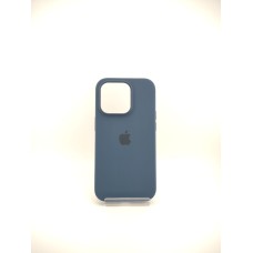 Чохол Silicone Case with MagSafe Apple iPhone 14 Pro (Storm Blue)