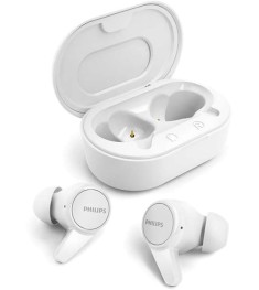 Бездротові навушники-гарнітура вакуумні Philips TAT1207 (White) DT