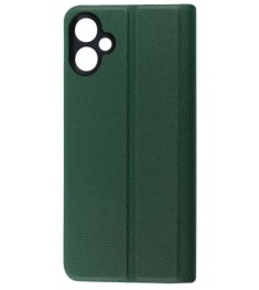 Чохол-книжка Dux Leather для Samsung Galaxy A06 (темно-зелений)