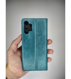 Чехол-книжка Leather Book Samsung Galaxy A32 (Бирюзовый)