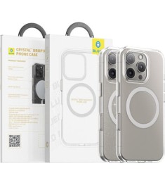 Чохол Blueo Crystal Pro Drop Resistance MagSafe для Apple iPhone 16 Pro Max (Про..