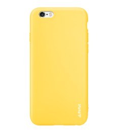 Силіконовий чохол iNavi Color для Apple iPhone 6  /  6s (жовтий)