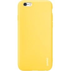 Силикон iNavi Color Apple iPhone 6 / 6s (желтый)