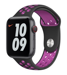 Ремешок Nike Apple Watch 38 / 40 mm (Black-Violet)