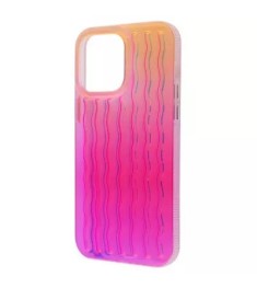 Чохол WAVE Gradient Sun Case для iPhone 14 (Фіолетовий  /  Помаранчевий)