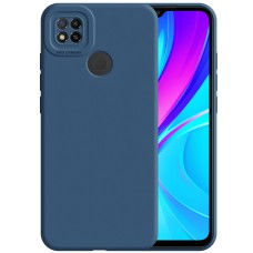 Силіконова накладка Original Xiaomi Redmi 9C (ShutCam) (Кобальт).