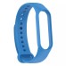 Ремешок Original Design Xiaomi Mi Band 5 / Mi Band 6 / Mi Band 7 (52) Небесно-синий