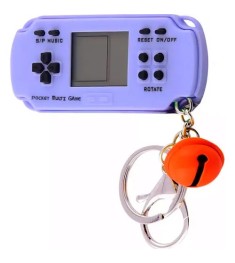 Портативная игровая консоль Keychain Tetris 23 games (Blue)