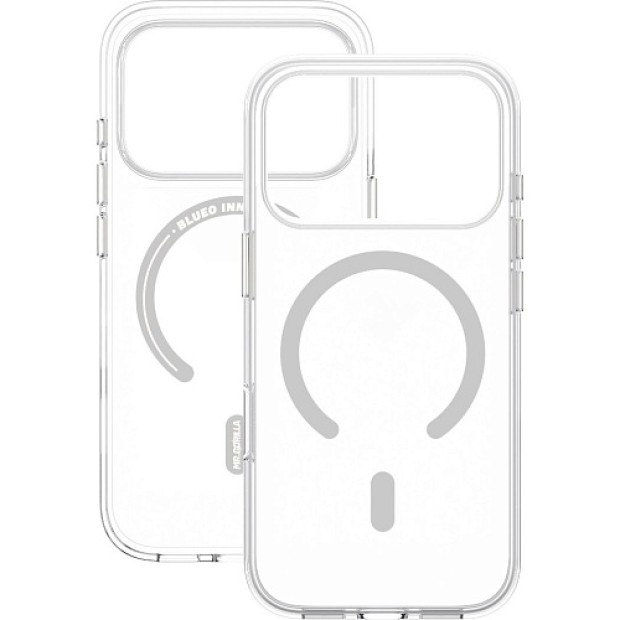 Накладка Blueo Crystal Pro Drop Resistance MagSafe Apple iPhone 17 (Transparent) B41