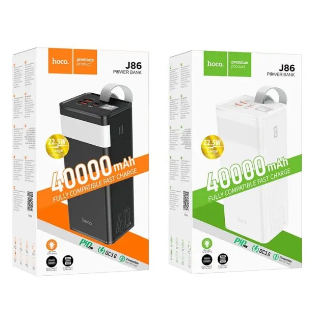 PowerBank Hoco J86 22.5W 40000mAh (Black)