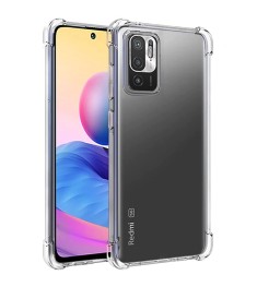 Силикон 6D Xiaomi Redmi Note 10 / Note 10S (Прозрачный)