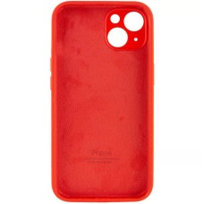Силіконовий оригінальний чохол RoundCam для Apple iPhone 14 Plus (54) Кармін.