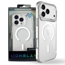Чохол Monblan Crystal Magsafe для Apple iPhone 17 Pro (Прозорий)