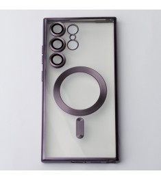 Чохол UMKU Shining with MagSafe для Samsung Galaxy S23 (Аметист)