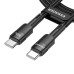USB-кабель Essager Star 100W (2m) (Type-C - Type-C) (Black) EXCTT1-XCA01