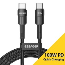 USB-кабель Essager Star 100W (2m) (Type-C - Type-C) (Black) EXCTT1-XCA01