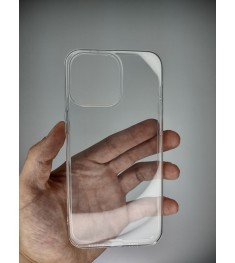 Силіконовий чохол Alabay для Apple iPhone 15 Pro Max (Прозорий)