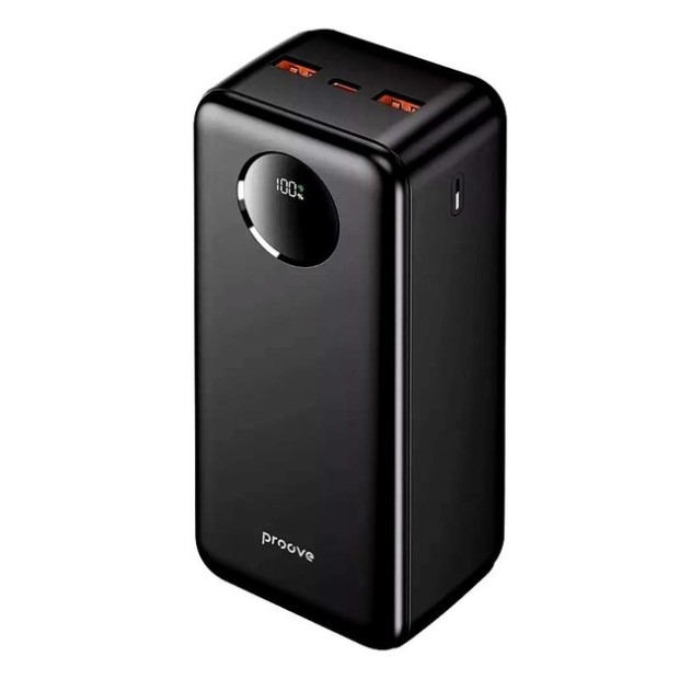 Повербанк Proove Illuminator SE 22.5W 30000mAh (Чорний) Повербанк Proove Illuminator SE 22.5W 30000mAh (Чорний)