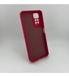 Силіконовий чохол Original Xiaomi Redmi Note 11  /  Note 11S (ShutCam) (Бордовий.. Силіконовий чохол Original Xiaomi Redmi Note 11  /  Note 11S (ShutCam) (Бордовий..