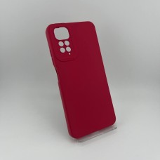 Силіконовий чохол Original Xiaomi Redmi Note 11 / Note 11S (ShutCam) (Бордовий) Силіконовий чохол Original Xiaomi Redmi Note 11 / Note 11S (ShutCam) (Бордовий)