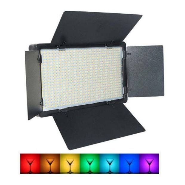 Набір для зйомки Light 21см (U-600+) з акумулятором RGB (Чорний)