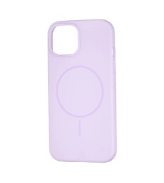 Силикон Original Round Case with MagSafe Apple iPhone 15 (71) Light Glycine