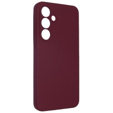 Силикон Original Premium Samsung Galaxy S25 FE (ShutCam) (Бордовый)