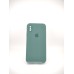 Оригінальний квадратний круглий чохол для Apple iPhone X  /  XS в кольорі чорнувато-зелений