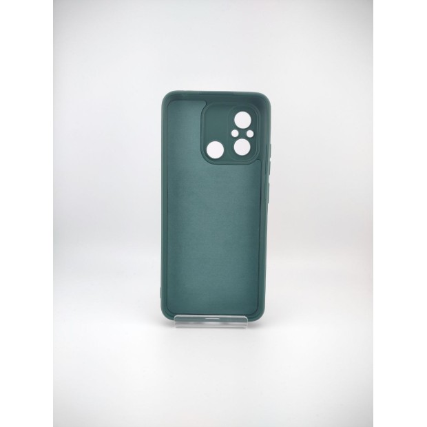 Силіконова накладка Original Xiaomi Redmi 12C  /  11A (ShutCam) (Хакі)