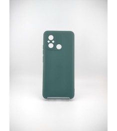 Силіконова накладка Original Xiaomi Redmi 12C  /  11A (ShutCam) (Хакі)