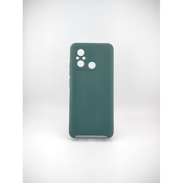 Силіконова накладка Original Xiaomi Redmi 12C  /  11A (ShutCam) (Хакі)