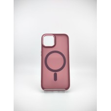 Накладка Totu Space Magsafe Apple iPhone 14 (Бордовый)