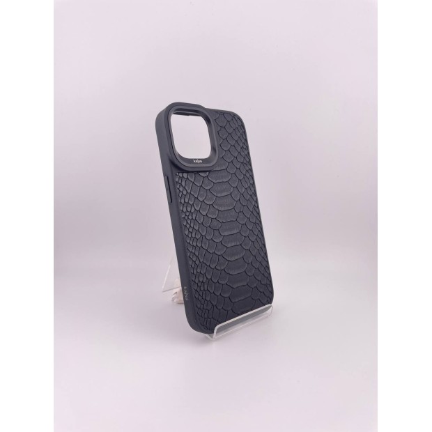 Чохол Kajsa з малюнком змії для iPhone 15 (чорний).