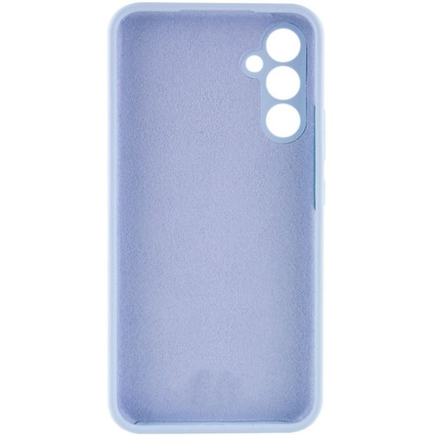 Силікон Original Premium Samsung Galaxy A36  /  A56 (ShutCam) (Небесно-блакитний)