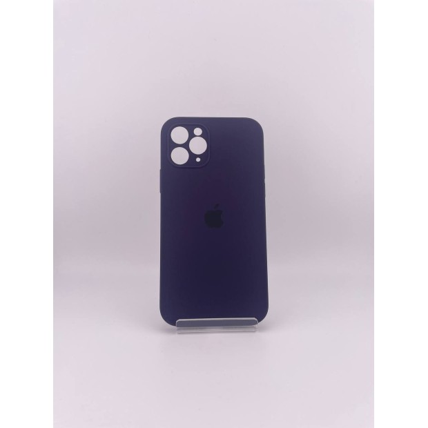 Силіконовий чохол Original Square RoundCam для Apple iPhone 11 Pro (72) фіолетовий