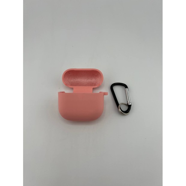 Чехол для наушников Full Silicone Case with Microfiber Apple AirPods 4 (36) Candy Pink