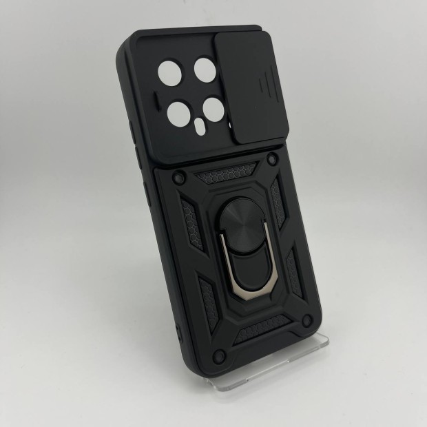 Бронь-чохол Ring Serge Armor Case для Xiaomi 14 (ShutCam) (Чорний) Бронь-чохол Ring Serge Armor Case для Xiaomi 14 (ShutCam) (Чорний)
