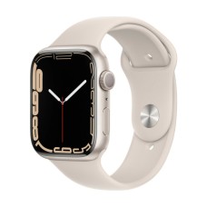 Смарт-годинник Apple Watch Series 7 45mm (Starlight) (Starlight Sport) (Стан A-) 89% Вживаний.