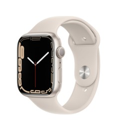 Смарт-годинник Apple Watch Series 7 45mm (Starlight) (Starlight Sport) (Стан A-).. Смарт-годинник Apple Watch Series 7 45mm (Starlight) (Starlight Sport) (Стан A-)..